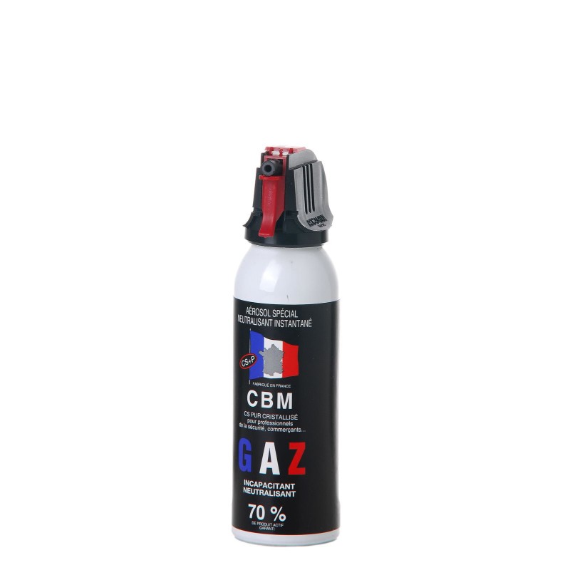 bombe gaz defense cs capot accusol 100ml